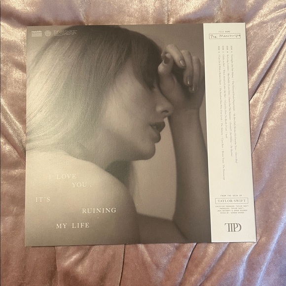 The Tortured Poets Department: The Manuscript White Disc Vinyl - Picture 2 of 6